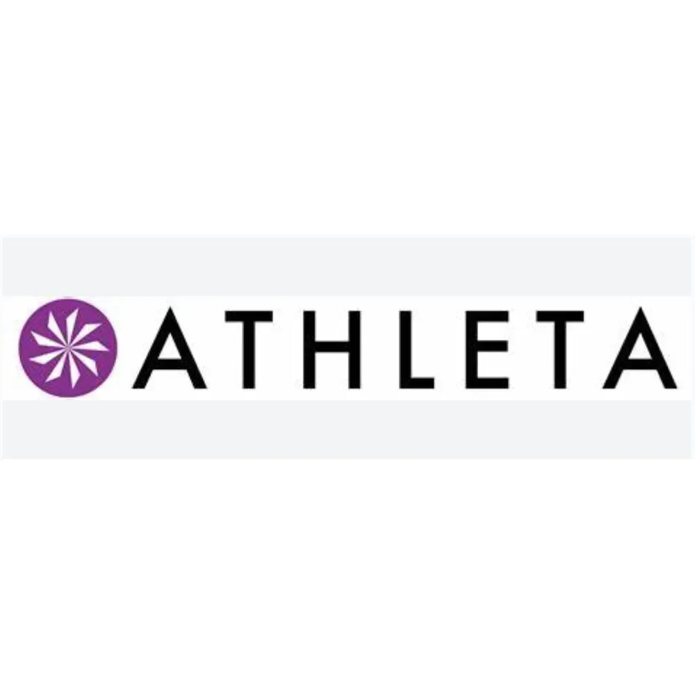 Womens Athleta White Navy Blue Pink Leopard Print Strappy Back Sports Bra Sz XS